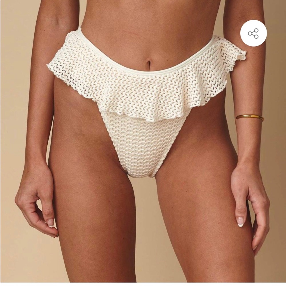 Montce Swim Tamarindo Ruffle Bikini bottom